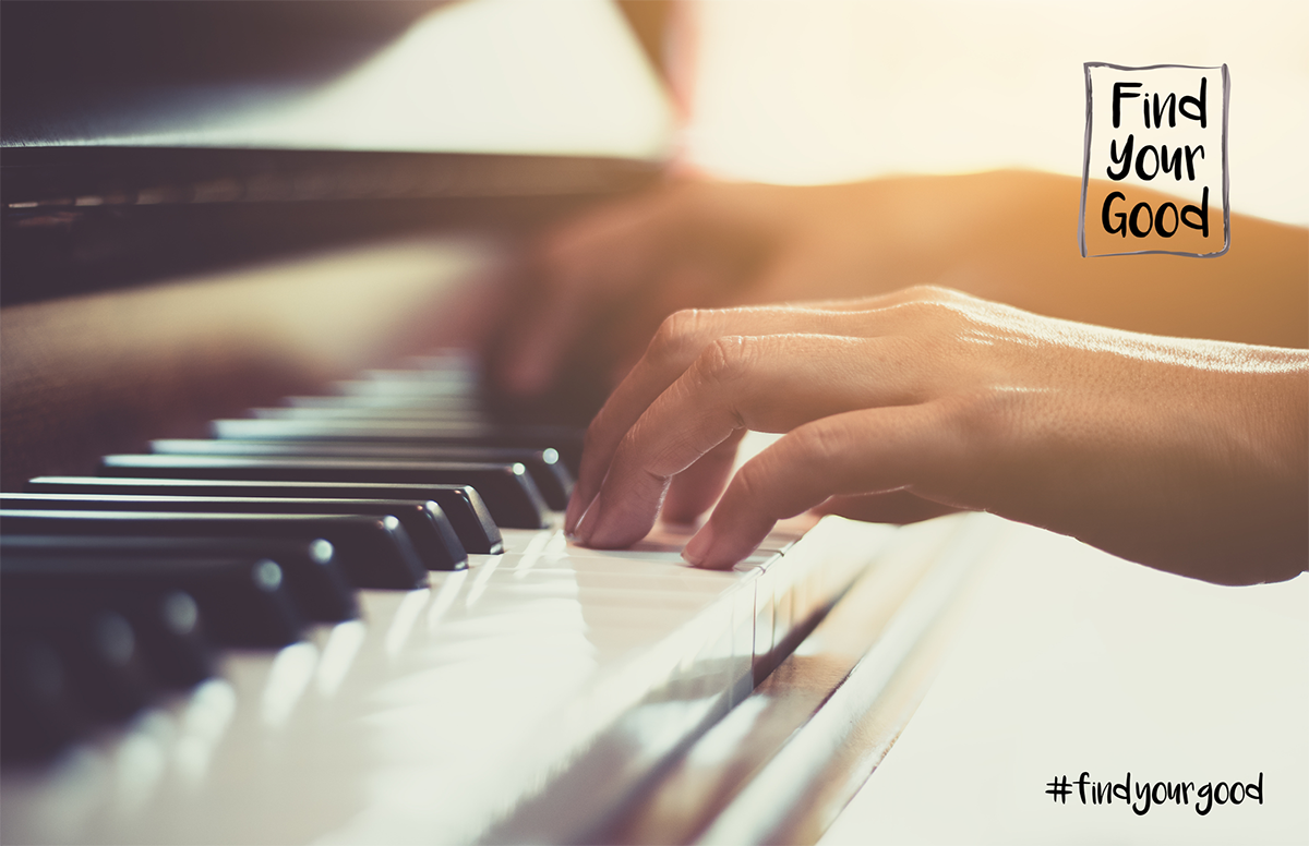 "Playing piano inspires others and that makes me feel good."