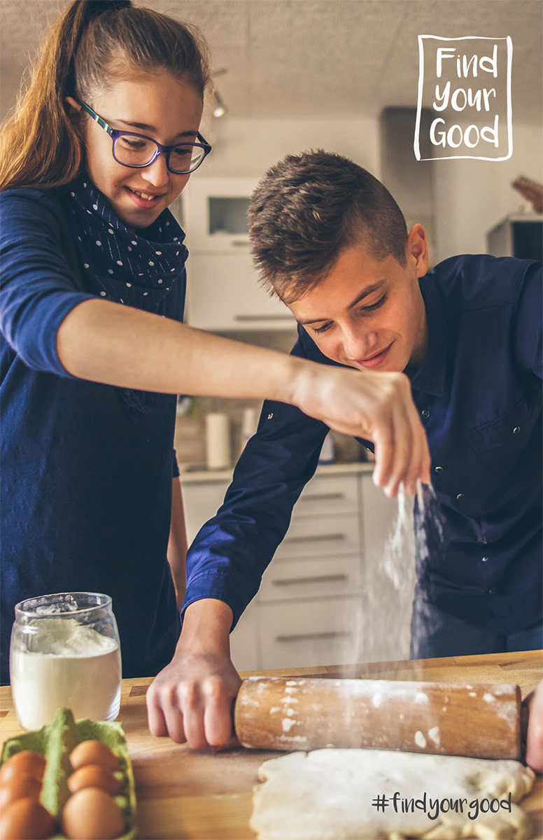 "Baking for my friends gives me a way to show them I care."